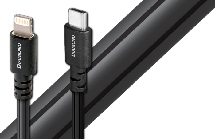 AudioQuest Diamond 72V DBS USB C to Lightning Cable