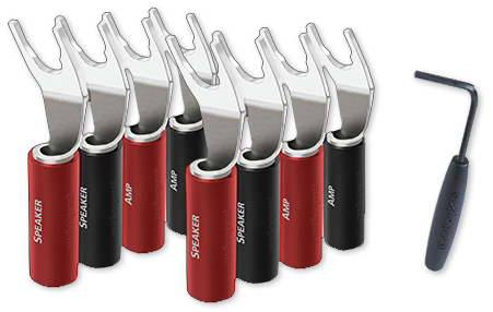 AudioQuest SureGrip 100 Multi-Spade (Set of 8)