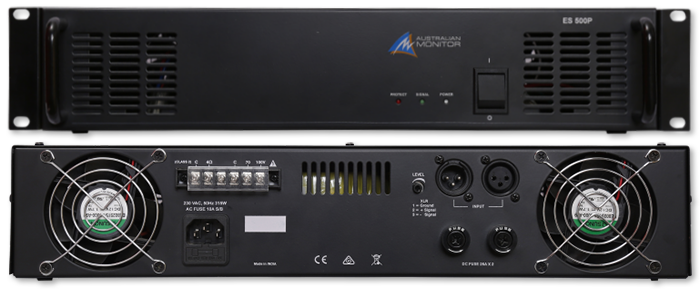 Australian Monitor ESP Series 1-Ch 120/250/500W 2RU Power Amplifiers