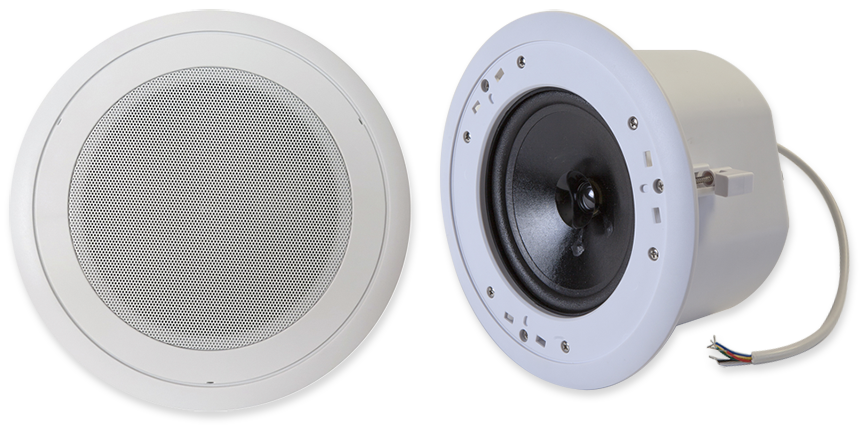 Australian Monitor QF6WRC 6" 70/100V Water Resistant In-Ceiling Speaker