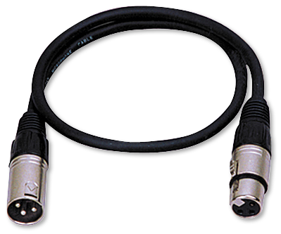 Australian Monitor XLR-3F to XLR-3M Microphone Lead