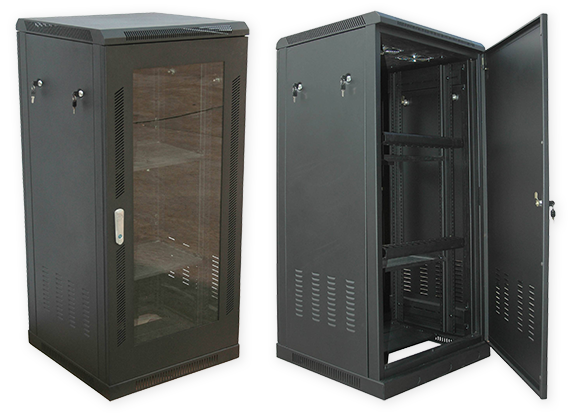 AVA 16-42RU 19" Freestanding Rack System - 600mm Deep