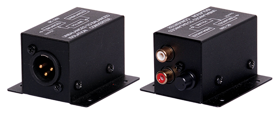 AVA Unbalanced to Balanced Converter RCA-XLR