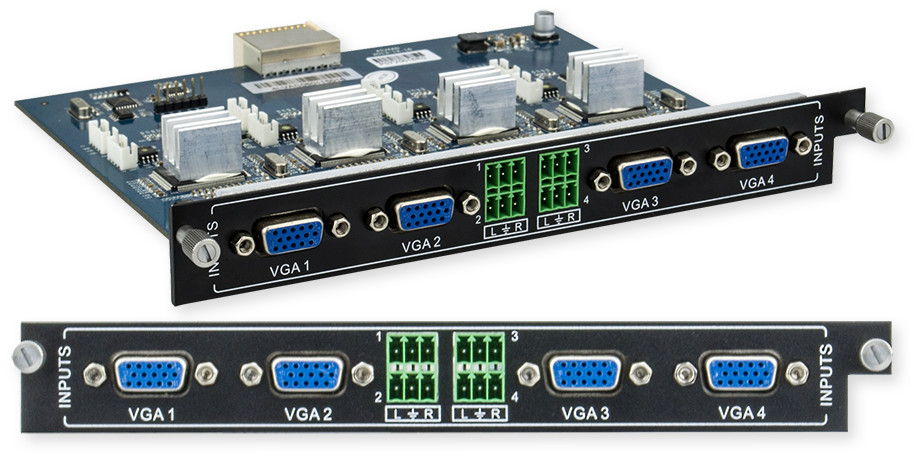 AVGear MC-4O-VA 4 VGA and Audio Input Card