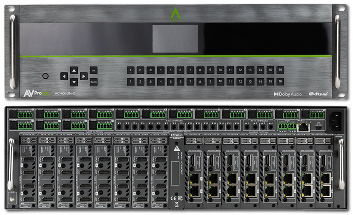 AVPro Edge Axion-X 16 Modular Bays Video Distribution System