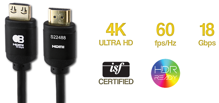 AVPro Edge Bullet Train 4K 18Gbps High Speed HDMI Cable