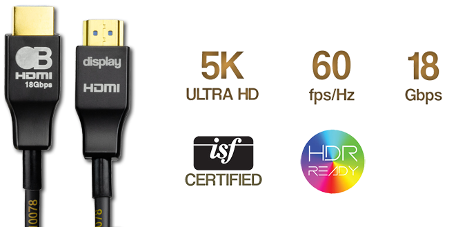 AVPro Edge Bullet Train 5K 18Gbps Ultra High Speed HDMI Cables