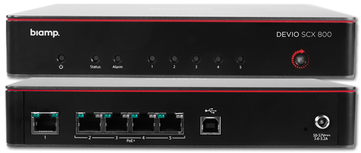 Biamp Devio SCX 800 Conference Room Hub