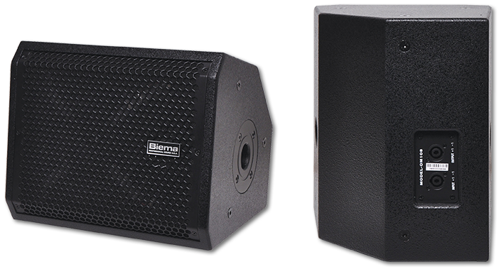 Biema Passive 8" 75W Coaxial 2 Way High Power PA Bin Speakers