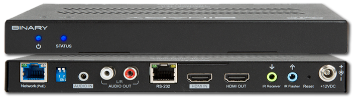 Binary 900 Series 4K Media Over IP Transmitter