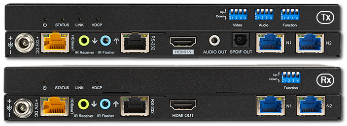 Binary B-660 Series 4K HDBaseT Extender with IR & RS-232