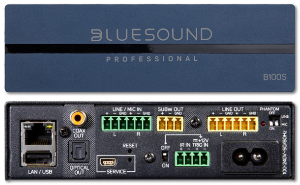 Bluesound B100S 1-Zone Network Music Player