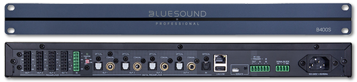 Bluesound B400S 4-Zone Network Music Player