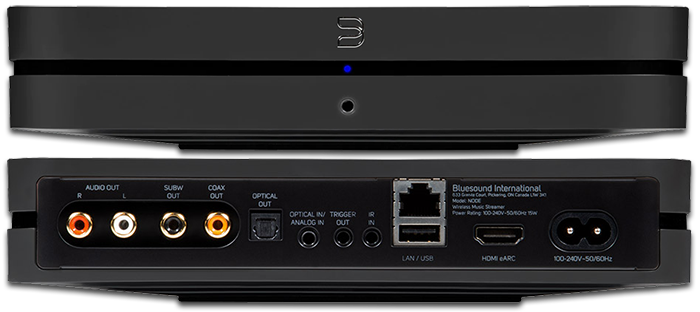 Bluesound Node N1300 Wireless Multi-Room Hi-Res Music Streamer