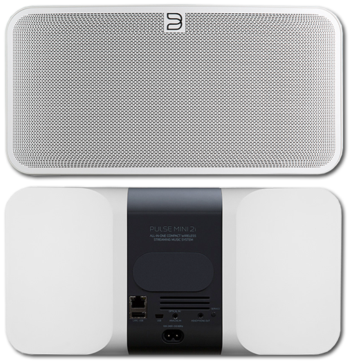 Bluesound Pulse Mini 2i Compact Wireless Multi-Room Music Streaming Speaker