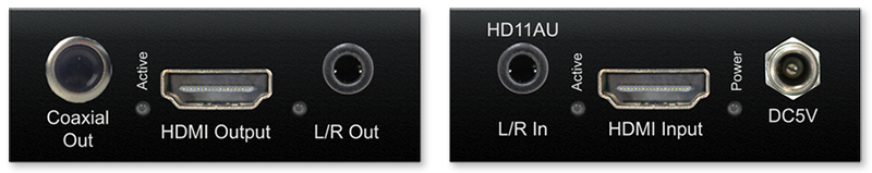 BluStream HD11AU HDMI Audio Embedder / De-Embedder