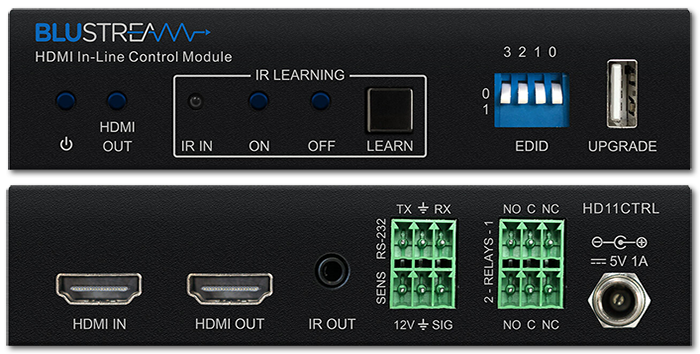 BluStream HD11CTRL HDMI In-Line Controller