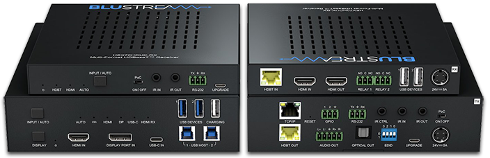 BluStream HEX70HDUK-KIT 4K UHD Multi Format HDBaseT CSC Extender Set