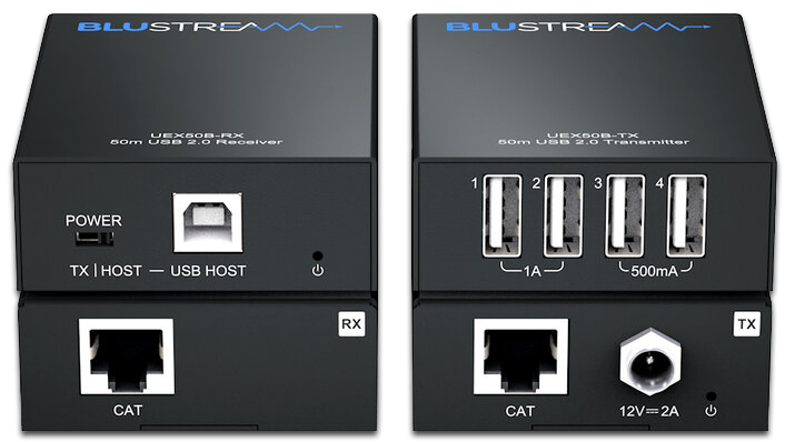 BluStream UEX50B-KIT USB 2.0 Extender Kit