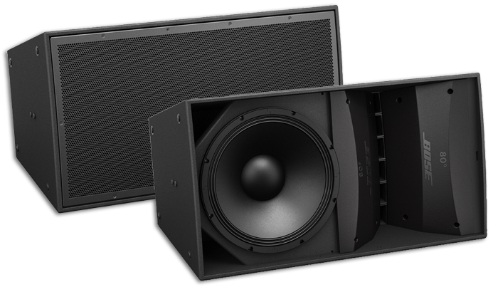 Bose Pro ArenaMatch AM20 14" DeltaQ 20° IP55 70/100V Array Outdoor Loudspeaker