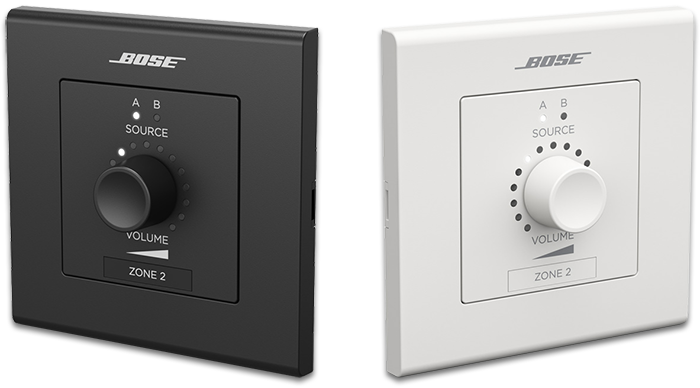 Bose Pro ControlCenter CC-2D Volume & A/B Source PoE Zone Controller