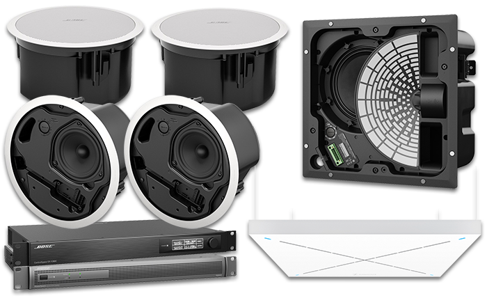 Bose Pro EX1280C/LM Large Conference Room Flush Mount Package