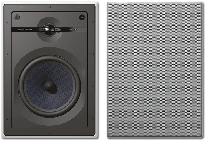 Bowers & Wilkins CWM663 6" Aramid Fibre In-Wall Speakers