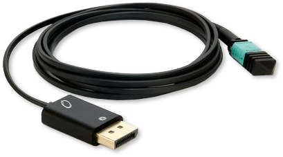 Celerity Universal Fiber Optic DisplayPort Tx/Rx Connector Cable