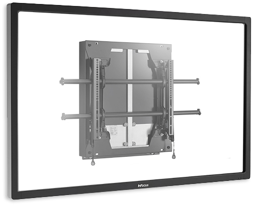 Chief MSD1U Medium Fusion Dynamic Height Adjustable TV Wall Mount (up to 60kg)