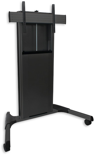 Chief XPA1U X-Large Fusion 55-100" Flat Display Height Adjustable Mobile Trolley