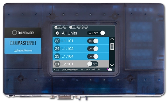 CoolAutomation CoolMasterNet RS232, RS485 IP Interface