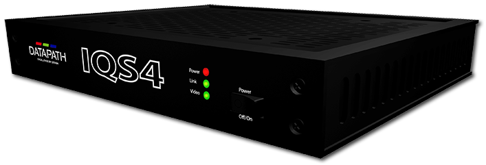 Datapath IQS4 Single 4K To Quad HD Output Video Splitter