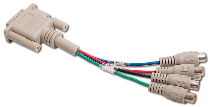 Datapath SD4 Cable With 4 RCA Connectors