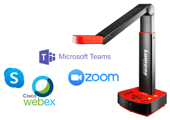  built-in microphone & Zoom, Teams, Skype, WebEx compatible.