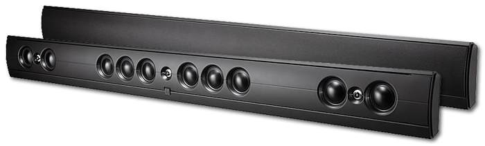 Definitive Technology Mythos 3C-85 Eight 3.5" 3-Way Ultra Slim On-Wall Passive Soundbar