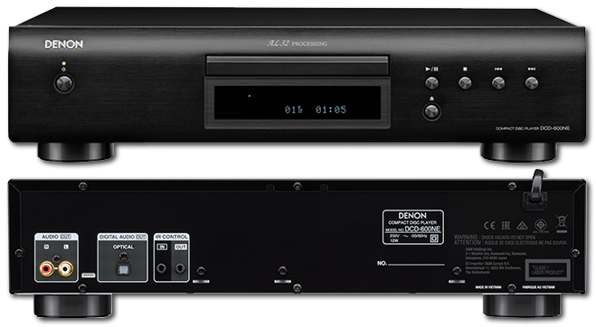 Denon DCD-600NE CD Player With AL32 Processing