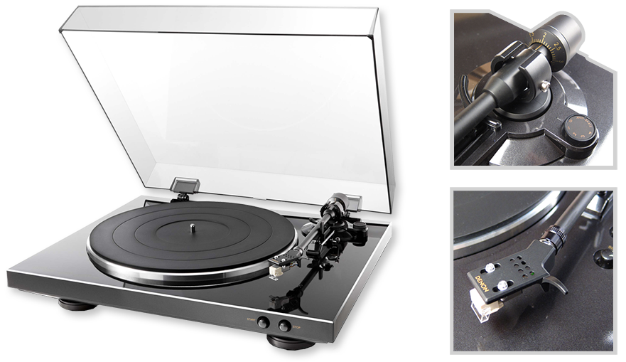 Denon DP-300F Fully Automatic Analog Turntable