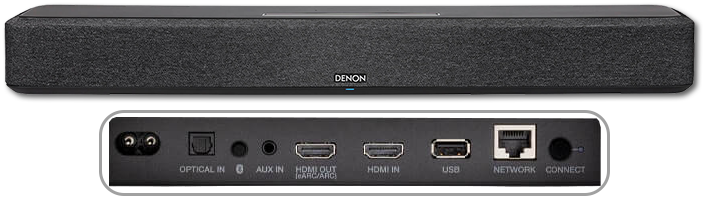 Denon Home 550 Sound Bar with Dolby Atmos & DTS:X