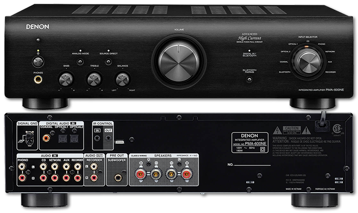 Denon PMA600NE 2 x 45W Integrated Amplifier