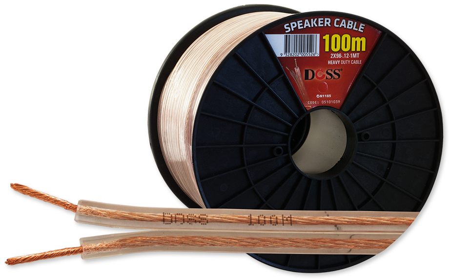 Doss 17 AWG 2 Core Heavy Duty Speaker Cable