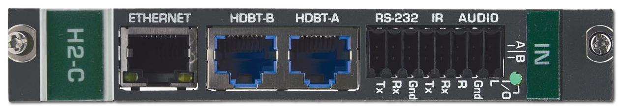 2–Channel 4K HDR HDMI over HDBaseT Input Card