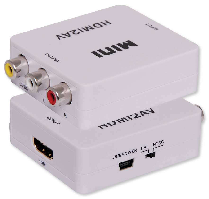 Dynalink A3504A HDMI To Stereo Composite AV Converter