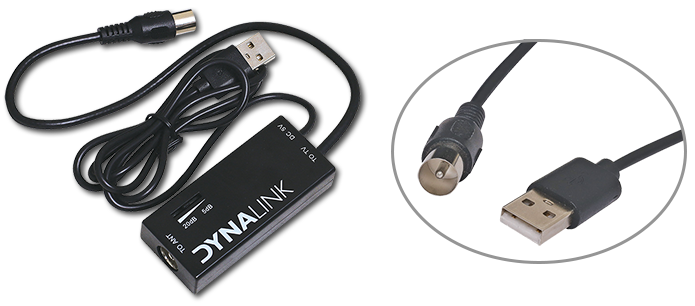 Dynalink TV Antenna Signal Booster Up to 20dB Gain