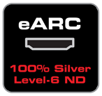 eARC: 100% Silver + Level-6 Noise Dissipation