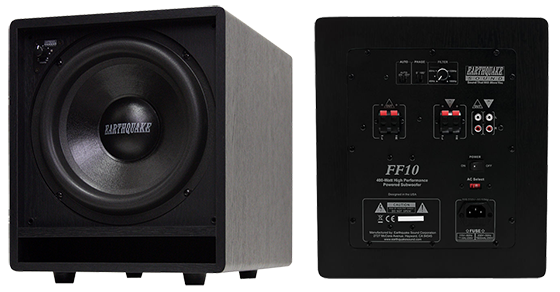 Earthquake FF10 10" Front-Firing Subwoofer