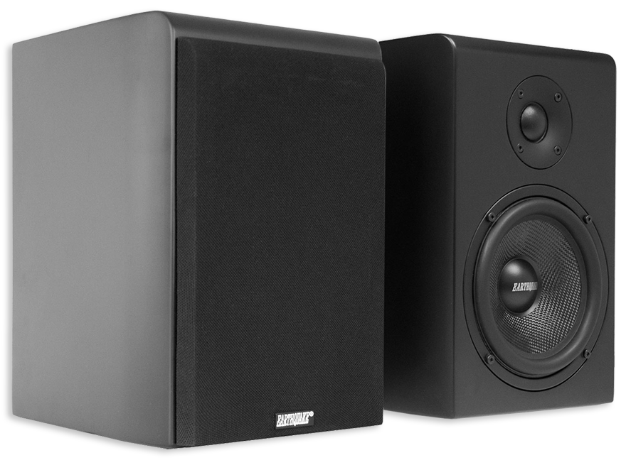 Earthquake RBS-52 5.25" Reference Bookshelf Speakers