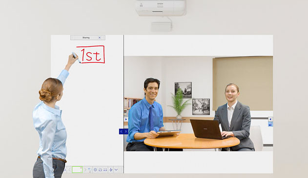 Output Images to Video Conferencing Systems