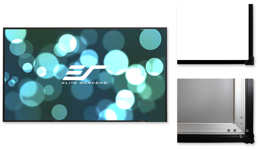 Elite Screens Aeon 4K Edge Free Fixed Frame Projection Screens