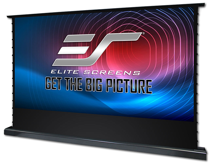 Elite Screens Kestrel Tab-Tension 3 16:9 Floor-Rising Motorised Projection Screens