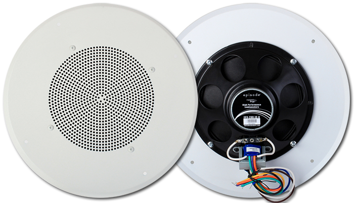 Episode 200 Commercial Series 8" Full Range 25/70V In-Ceiling Speaker